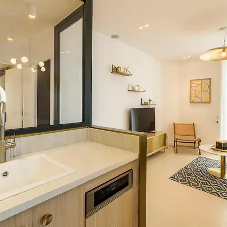 公寓 Palais Croisette - 45 M2 Luxe - 2 Balcons
