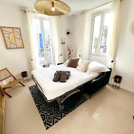 公寓 Palais Croisette - 45 M2 Luxe - 2 Balcons
