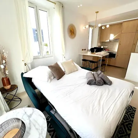 Lägenhet Palais Croisette - 45 M2 Luxe - 2 Balcons *