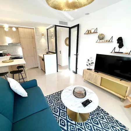 Lägenhet Palais Croisette - 45 M2 Luxe - 2 Balcons