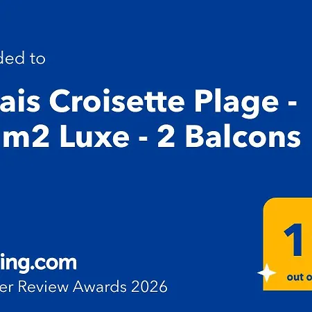Lägenhet Palais Croisette - 45 M2 Luxe - 2 Balcons Cannes